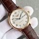 Replica Swiss Longines Watch LG36.5 Rose Gold Brown Leather (2)_th.jpg